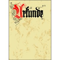 sigel Design-Papier, DIN A4, Motiv, Urkunde Calligraphie