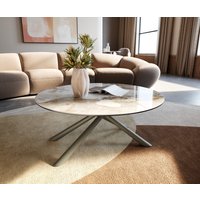 DELIFE Edge Couchtisch Keramik Rund – Bild 2
