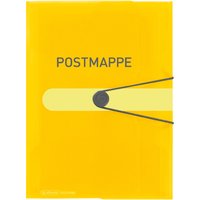herlitz Postmappe easy orga to go, PP-Folie, DIN A4, gelb