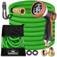 Gardebruk Gartenschlauch Grün 15m flexibel