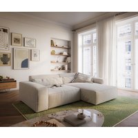 DELIFE Sirpio XL Ecksofa Beige