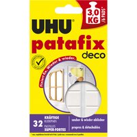 UHU Klebepads patafix deco, wieder ablösbar, weiß – Bild 2