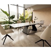 DELIFE Edge Esstisch Keramik Ausziehbar – Bild 2