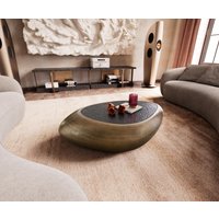 DELIFE Sagana Couchtisch Metallic Gold