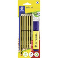 STAEDTLER Bleistift-Set Noris GRATIS Textmarker