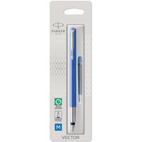 PARKER Füllhalter VECTOR, Blau, Federbreite: M – Bild 2