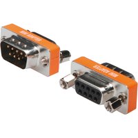 DIGITUS Null-Modem-Adapter, 9 Pol Sub-D, Stecker - Kupplung