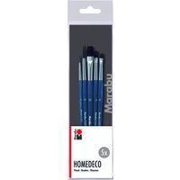 Marabu Pinselset Homedeco, 5-teilig