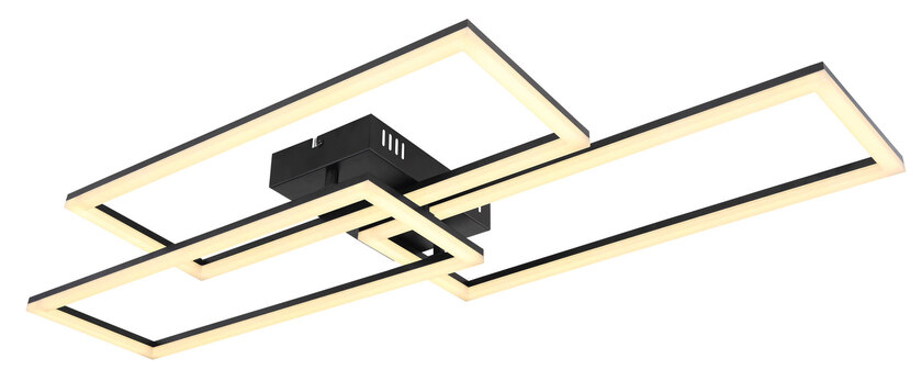 TINY Deckenlampe schwarz 67247-58, B/H/T: 90 x 8 x 40 cm, Kunststoff, Metall – Bild 4
