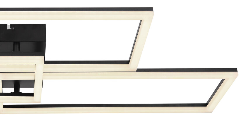 TINY Deckenlampe schwarz 67247-58, B/H/T: 90 x 8 x 40 cm, Kunststoff, Metall – Bild 5