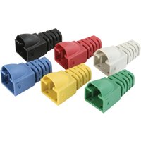 Telegärtner Tülle für RJ45 Stecker Kat.6, gelb, 6,3 mm – Bild 2