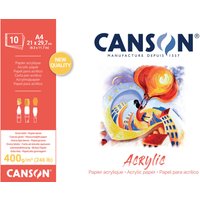 CANSON Zeichenpapierblock, Acrylic, 240 x 330 mm, 400 g/qm