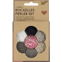 folia Rocailles-Perlen-Set SILBER – Bild 2