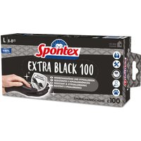 Spontex Vinyl-Handschuh Extra Black, Größe M, schwarz