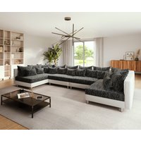 DELIFE Clovis XL Ecksofa Schwarz – Bild 2