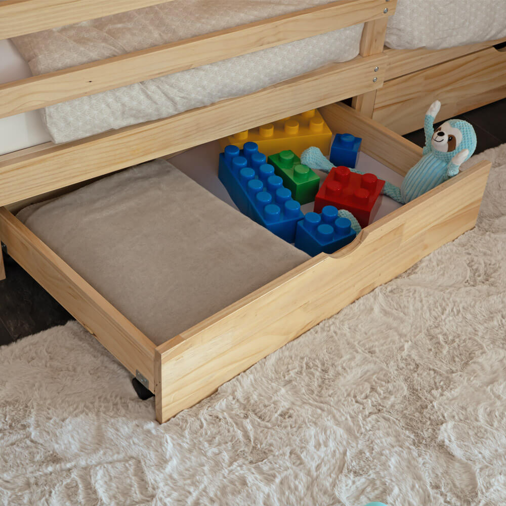 Home Deluxe 4058166255952 Kinderbett Natur – Bild 5
