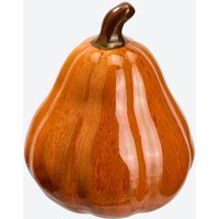 Deko-Kürbis aus Steingut