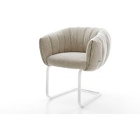 DELIFE Jada-Flex Freischwinger Beige – Bild 2