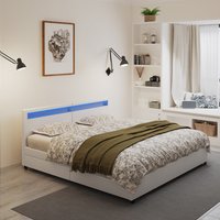 Home Deluxe 4058166270566 Familienbett Weiß