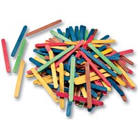 folia Holzstäbchen, Länge: 114 mm, farbig sortiert – Bild 2