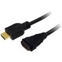 LogiLink HDMI Verlängerungskabel 1.4, schwarz, 2,0 m