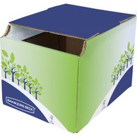 Fellowes BANKERS BOX Recycling-Behälter, klein, grün/blau – Bild 2
