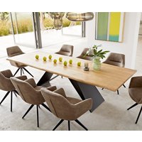 DELIFE Edge Esstisch 260x100 cm