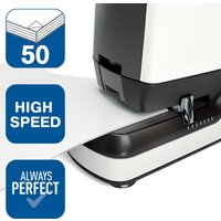 Rapid Elektro-Heftgerät Pro 90EC, weiß / schwarz – Bild 2