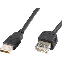 DIGITUS USB 2.0 Verlängerungskabel, schwarz, 3,0 m – Bild 2