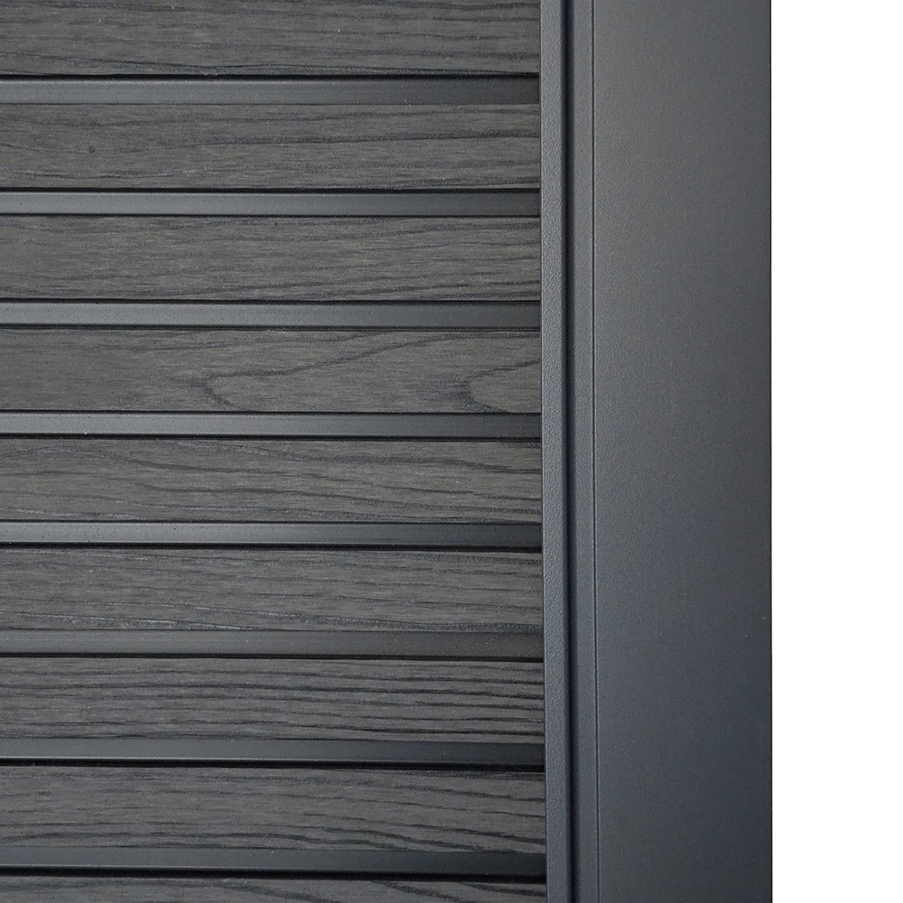 WPC Gartentor CALLATOR PREMIUM Horizontale Paneele - 90 x 180 cm – Bild 5