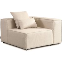 Home Deluxe 4058166244734 Ecksofa Beige – Bild 2