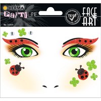 HERMA Face Art Sticker Gesichter, Marienkäfer – Bild 2