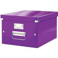 LEITZ Ablagebox Click & Store WOW, DIN A4, violett