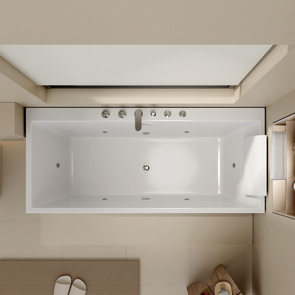 Home Deluxe 4058166318763 Whirlpoolbadewanne – Bild 4
