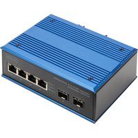 DIGITUS Industrial Gigabit Ethernet Switch, 4 2 Port – Bild 2