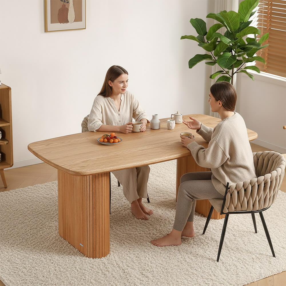Home Deluxe 4058166440693 Esstisch Eiche – Bild 3