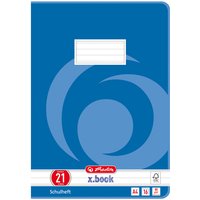 herlitz Schulheft x.book, DIN A4, Lineatur 38 / kariert – Bild 2