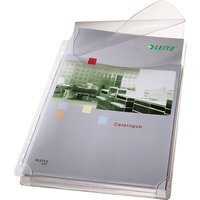 LEITZ Maxi Prospekthülle mit Klappe, A4, PVC, genarbt – Bild 2