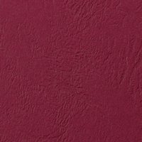 GBC Einbanddeckel LeatherGrain, DIN A4, 250 g/qm, dunkelrot