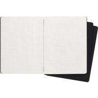 MOLESKINE Notizheft Cahier, XL, kariert, Karton, schwarz – Bild 2