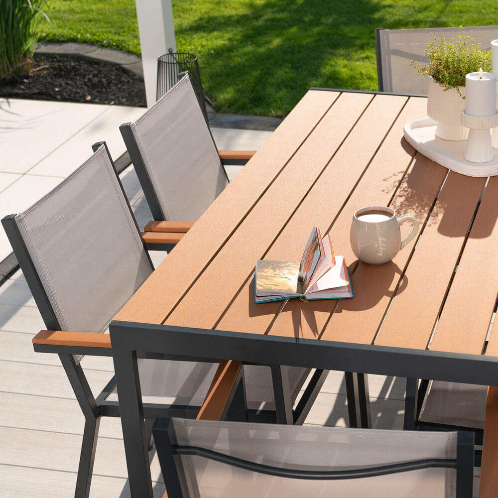 Home Deluxe 4058166288882 Gartentisch – Bild 4