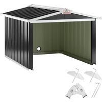 Gardebruk Mähroboter Garage Anthrazit Metall 86x100x63cm