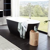 Home Deluxe 4058166102577 Badewanne Schwarz – Bild 2