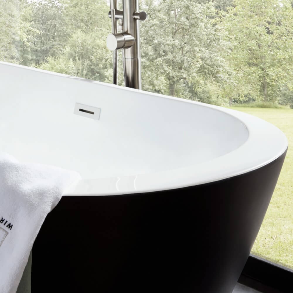 Home Deluxe 4058166102577 Badewanne Schwarz – Bild 5