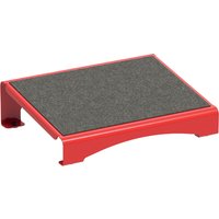 MAUL Fußstütze MAULflair, Metall, 400 x 300 mm, rot