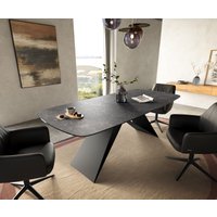 DELIFE Edge Esstisch Keramik Anthrazit