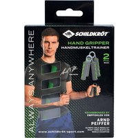 SCHILDKRÖT Handmuskeltrainer-Set, anthrazit/grün