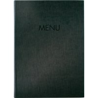 sigel Speisekarten-Mappe MENU, DIN A4, anthrazit