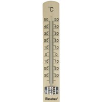 metaltex Innenthermometer, aus Buchenholz, braun – Bild 2
