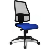 Topstar Bürodrehstuhl, Synchro Net, royalblau – Bild 2